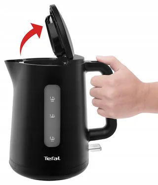 TEFAL KO2008 Principio Select Waterkoker 2400W 1,7L Zwart — miniatuur 5