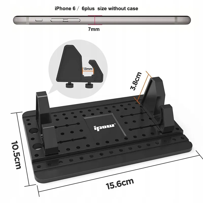 IPOW Siliconen Antislip Autotelefoonhouder — foto 5