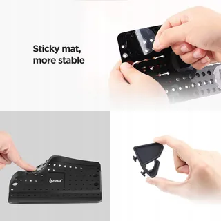 IPOW Siliconen Antislip Autotelefoonhouder — miniatuur 4