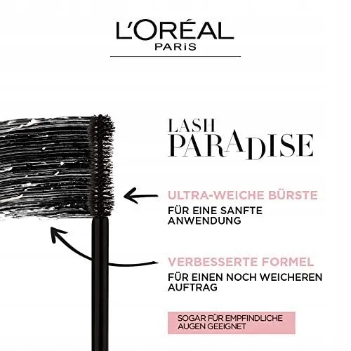 L'ORÉAL PARIS Lash Paradise Mascara Zwart Lengte Volume 6,4ml — foto 7