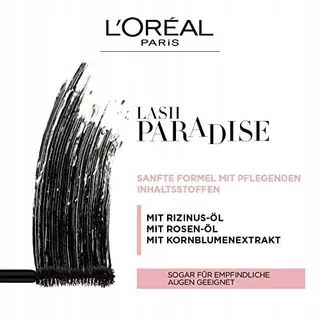 L'ORÉAL PARIS Lash Paradise Mascara Zwart Lengte Volume 6,4ml — miniatuur 8