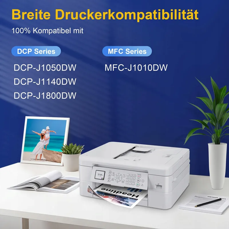 COLORKING LC421XL Inktcartridges Compatibel Brother LC421 — foto 2