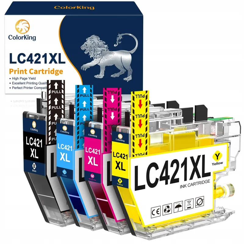 COLORKING LC421XL Inktcartridges Compatibel Brother LC421 — foto 1