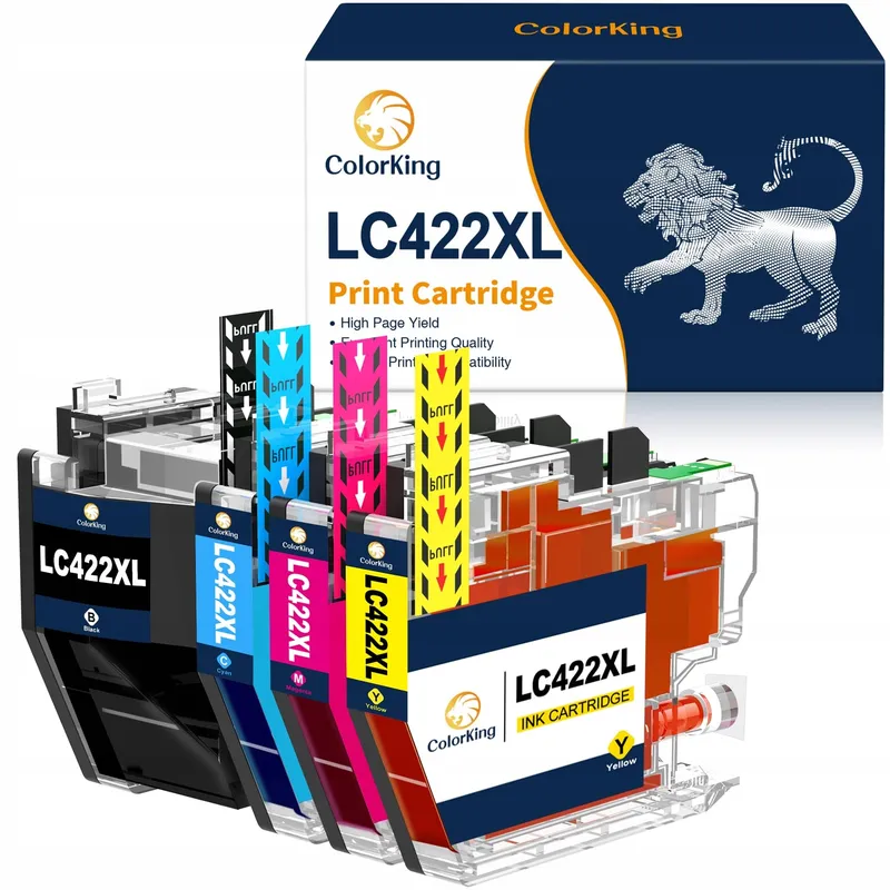 COLORKING Inkt LC422XL Compatibel Brother MFC-J5340DW 4 Stuks — foto 1