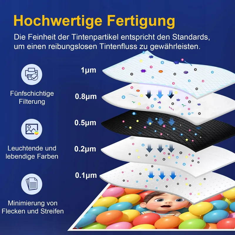 COLORKING Inkt LC422XL Compatibel Brother MFC-J5340DW 4 Stuks — foto 2