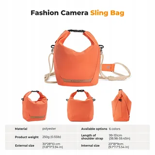K&F CONCEPT Cameratas Modieus Schoudertas DSLR En Systeemcamera — miniatuur 6
