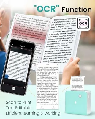 PHOMEMO M02 Pro Mini Thermische Printer 300DPI Bluetooth Telefoon — miniatuur 9
