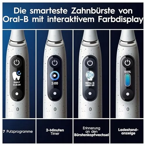 ORAL-B iO Series 10 Plus Elektrische Tandenborstel 3 Opzetborstels Etui — foto 7