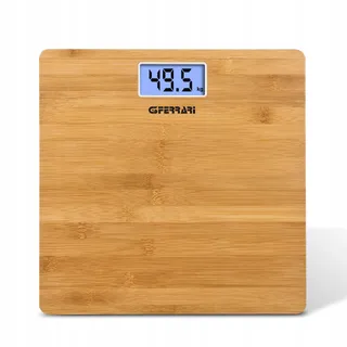 G3 FERRARI Digitale Weegschaal Bamboe 50g 180kg Banwood Care — miniatuur 1