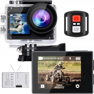 ICEFOX Actiecamera 4K Waterdicht 40M Ultra HD 20MP WiFi Groothoek — miniatuur 1