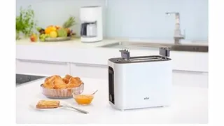 BRAUN HT 3010 WH Broodrooster Uitneembare Lade 7 Standen — miniatuur 4