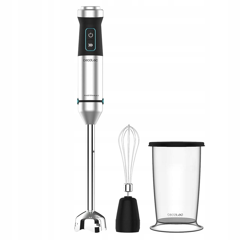 CECOTEC Staafmixer Power TitanBlack 1500W XL