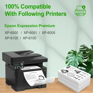 SINOPRINT 202XL Inktcartridges Epson Expression Premium 6-delig — miniatuur 3