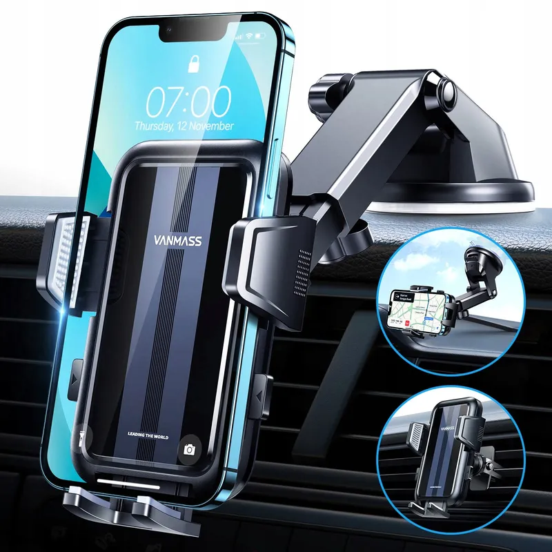 VANMASS Autohouder Telefoon 4-in-1 iPhone Samsung — foto 1
