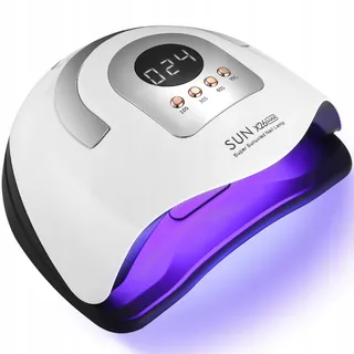 ZAWAER UV Nagellamp 380W 81 LED's Automatische Sensor Display — miniatuur 1