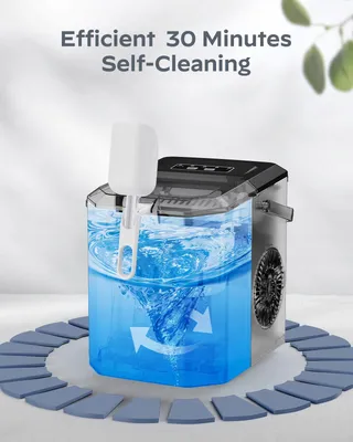 SILONN IJsblokjesmachine met Handvat Zelfreinigend 12kg/dag — miniatuur 6