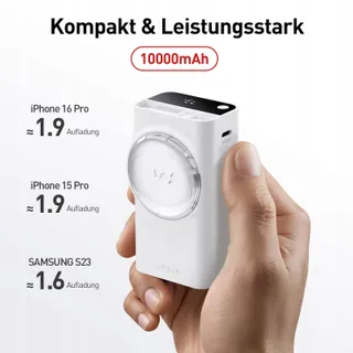 IWALK Powerbank 10000mAh USB-C 30W Snelladen iPhone Samsung — miniatuur 6