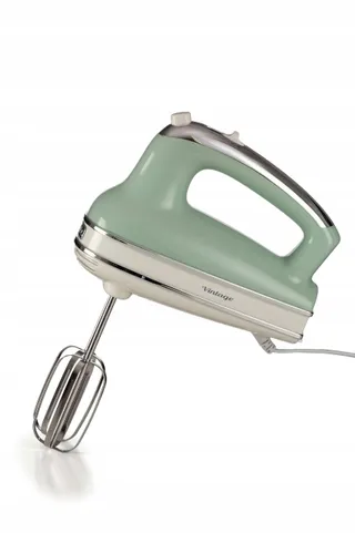 ARIETE 1548 Vintage Handmixer 5 Snelheden Turbo 450W Groen — miniatuur 1