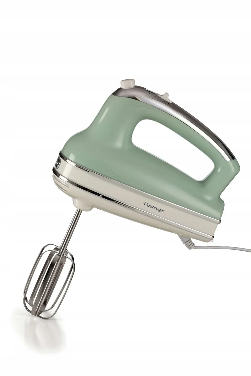 ARIETE 1548 Vintage Handmixer 5 Snelheden Turbo 450W Groen — foto 1