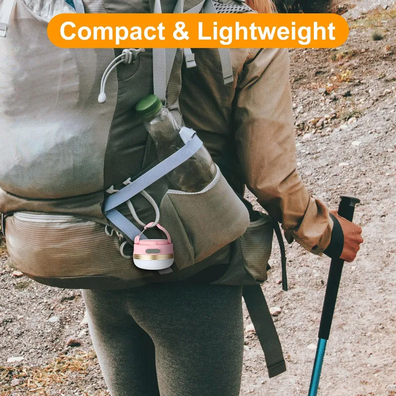 FLINTRONIC LED Camping Lamp USB 1800mAh Powerbank 4 Standen SOS — foto 7
