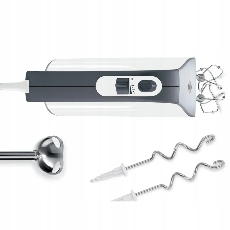 BOSCH Styline Handmixer 850W 5 Standen Wit-zilver Div. Hulpstukken — foto 2