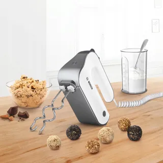 BOSCH Styline Handmixer 850W 5 Standen Wit-zilver Div. Hulpstukken — miniatuur 3