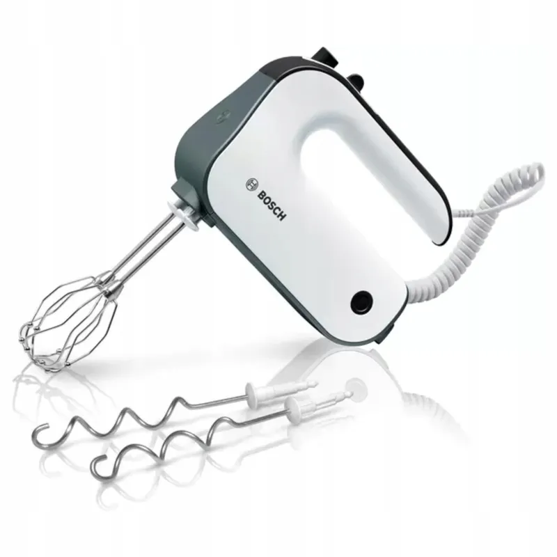 BOSCH Styline Handmixer 850W 5 Standen Wit-zilver Div. Hulpstukken — foto 1