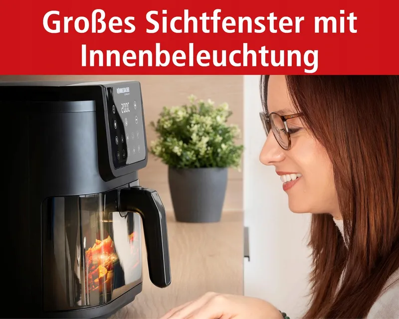 ROMMELSBACHER FRH 1700 Airfryer XXL 8L Stil 10 Programma's 60-200°C — foto 6