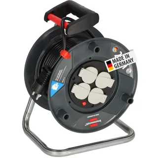 BRENNENSTUHL Garant V2 Kabelhaspel 25m 4 Stopcontacten Beveiliging — miniatuur 2