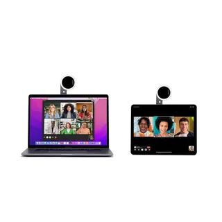 JOBY Beamo Magnetisch LED Ringlicht voor iPhone en Smartphones Grijs — miniatuur 8