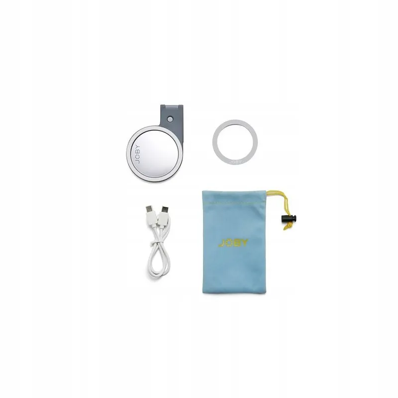 JOBY Beamo Magnetisch LED Ringlicht voor iPhone en Smartphones Grijs — foto 2