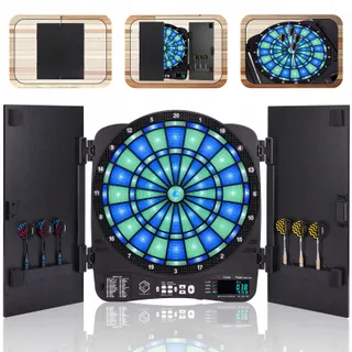 TURNART 2025 Elektronisch Dartbord LED 6 Dartpijlen Soft Professioneel — miniatuur 4