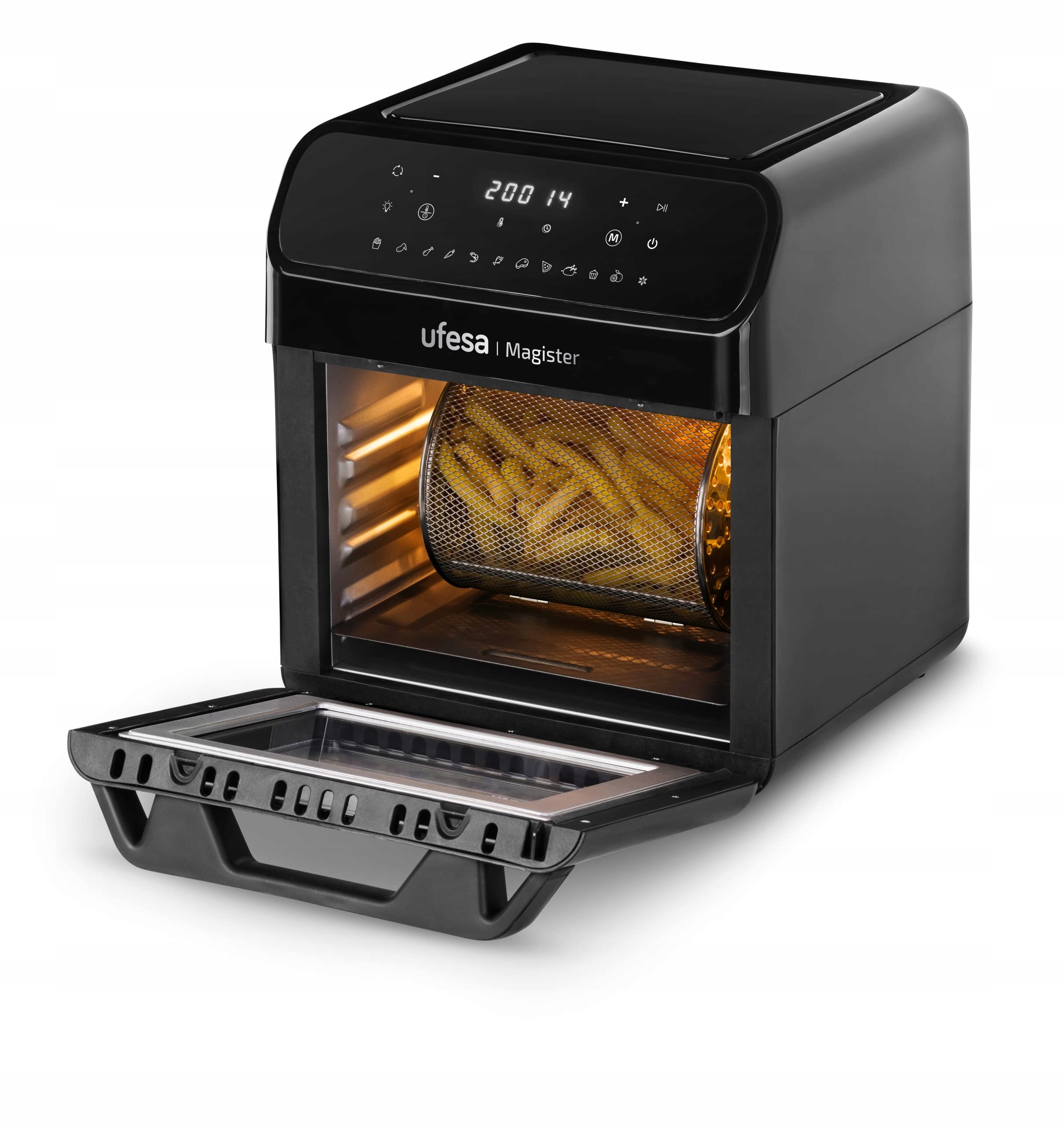 UFESA Magister Airfryer XXL 12L 200C 1850W Zwart