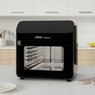 UFESA Magister Airfryer XXL 12L 200C 1850W Zwart — miniatuur 2