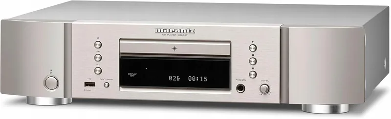 MARANTZ CD6007 HiFi CD-Speler USB Koptelefoonversterker Zilver-Goud — foto 1