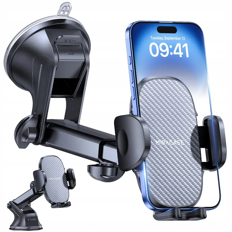 MIRACASE Autohouder Telefoon 360° Dashboard Voorruit — foto 1