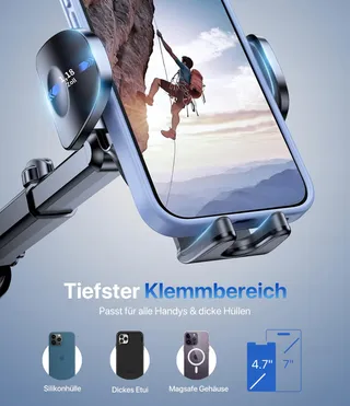 MIRACASE Autohouder Telefoon 360° Dashboard Voorruit — miniatuur 2