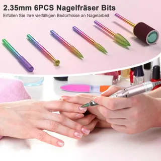 KREDIOO Elektrische Manicureset 35000 RPM LED voor Beginners — miniatuur 7