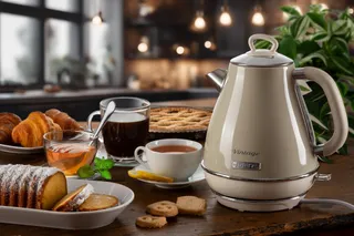 ARIETE Vintage Waterkoker 1,7L 2000W RVS Beige — miniatuur 2