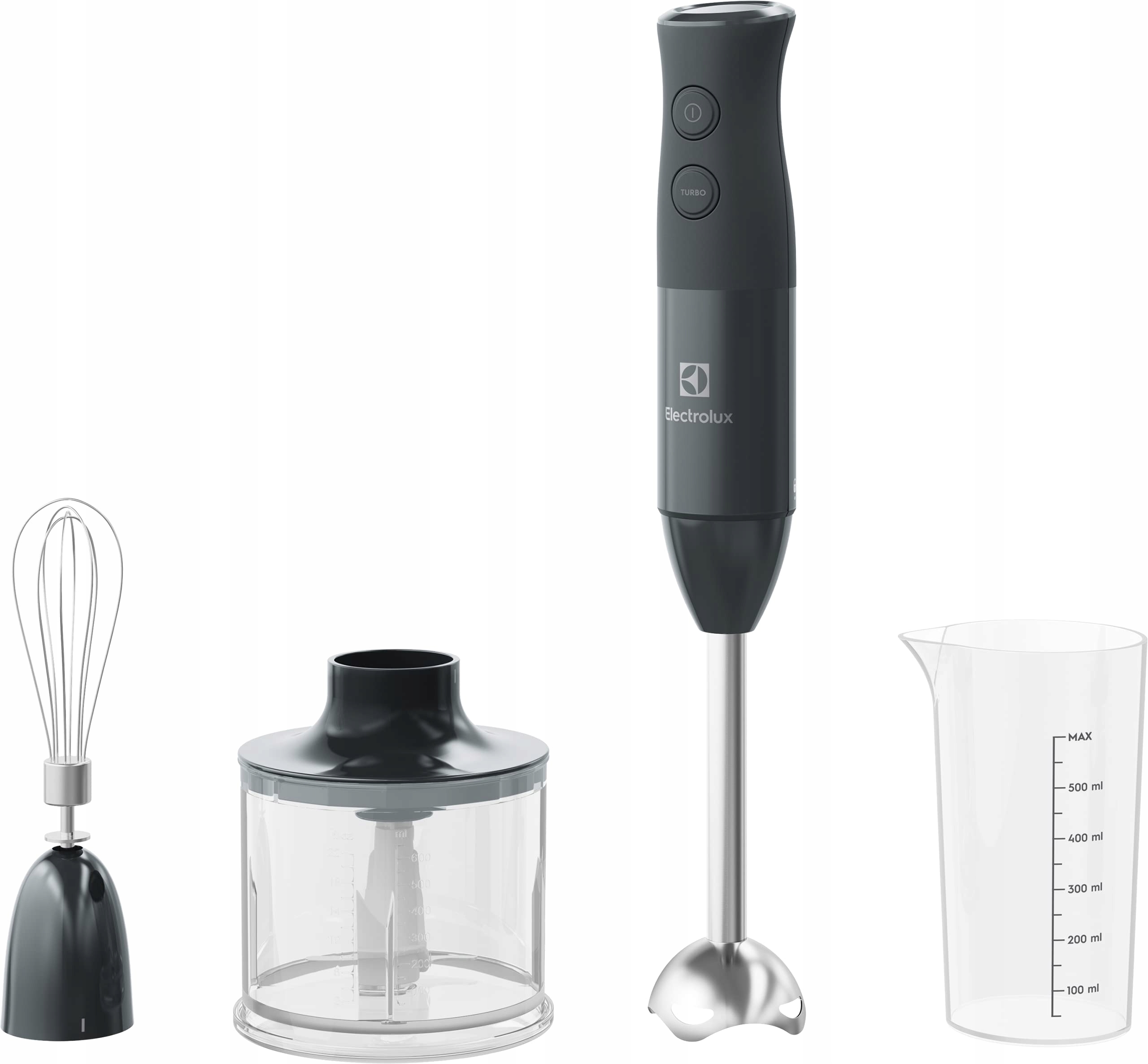 ELECTROLUX Staafmixer TruFlow Kunststof 600ml Zwart