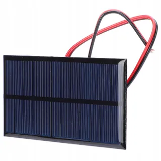 Mini Solar 3 Stuks 1W Zonnepaneel 6V Polysilicium Kabel — miniatuur 8
