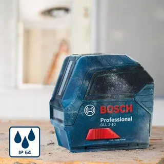 BOSCH Professional Lijnlaser Rood tot 10m AA Batterijen Tas — miniatuur 2