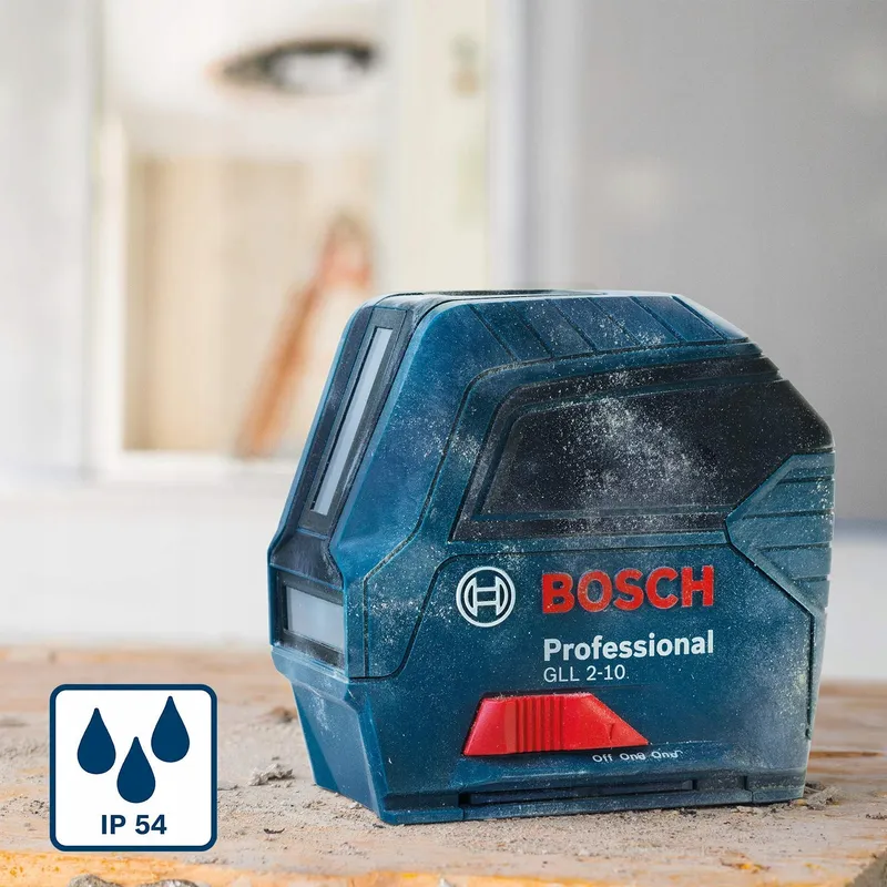 BOSCH Professional Lijnlaser Rood tot 10m AA Batterijen Tas — foto 2