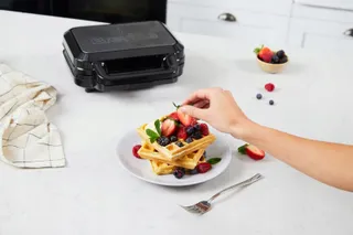 BREVILLE 3-in-1 Sandwichmaker Wafels Panini Zwart RVS — miniatuur 12