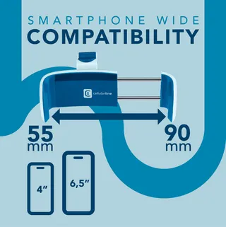 CELLULARLINE Autohouder Universeel Ventilatie 360° — miniatuur 4