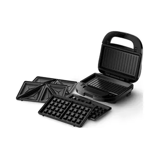 PHILIPS 5000 Serie Sandwichmaker Panini Wafels 750W Zwart Zilver — miniatuur 8