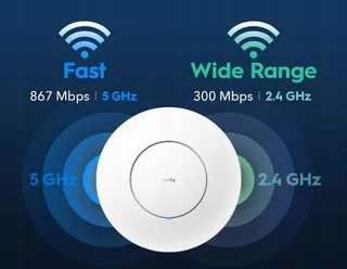 CUDY AP1300 AC1200 Gigabit Access Point MU-MIMO PoE Mesh — miniatuur 15