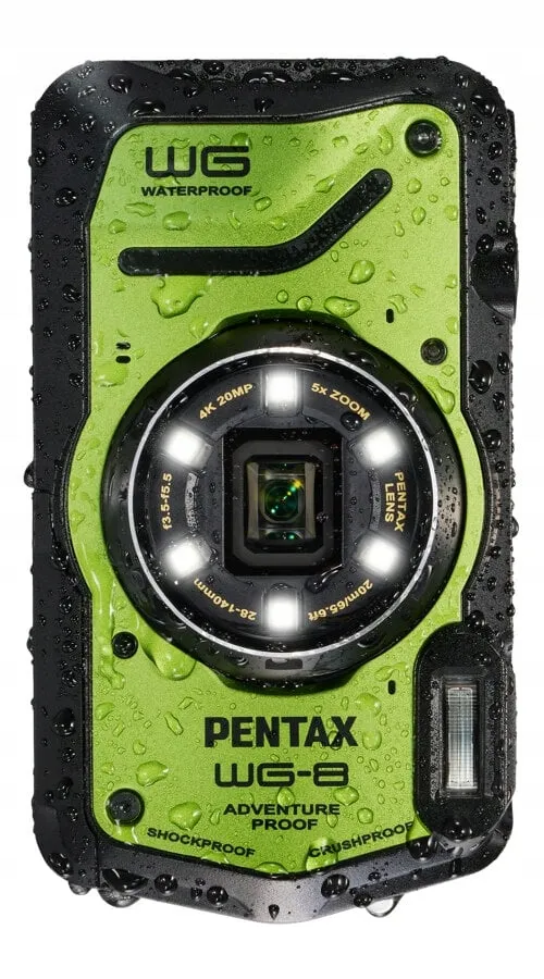 PENTAX WG-8 Groene Camera Waterdicht Stofdicht Schokbestendig — foto 6