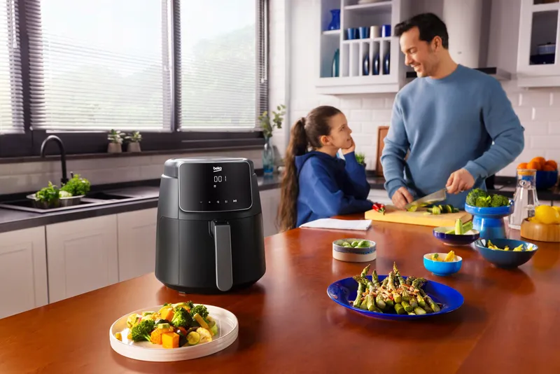 BEKO FRL2244B Digitale Airfryer 1500W 8 Programma's 4,7L — foto 7