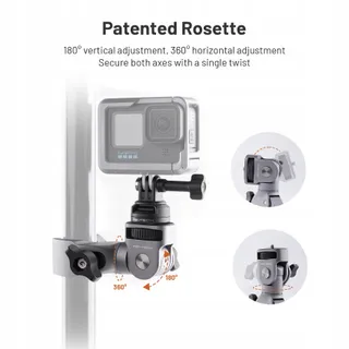 PGYTECH CapLock Aluminium Klemhouder Insta360 GoPro Osmo — miniatuur 2
